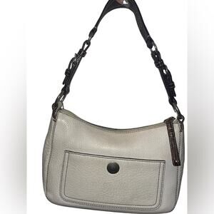 COACH Chelsea Pebbled Leather Hobo Crossbody - Cream/Ivory - Excellent Condition